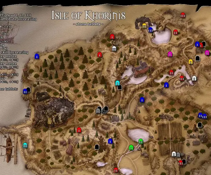 Gothic 2: Mapa - Przewodnik po tajemnicach świata gry dla graczy 